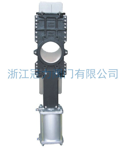 穿透式刀闸阀的结构及工作原理