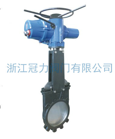 电动刀型闸阀：流体控制装置